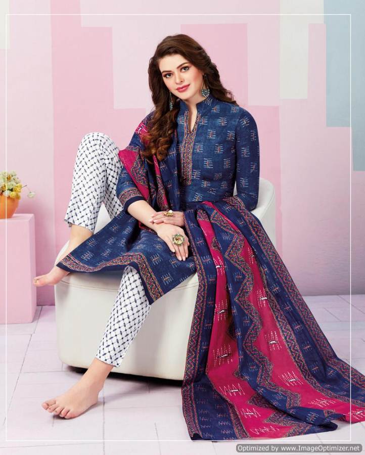 Balaji Present Kumkum Vol 21 Heavy Printed Cotton Dress Material