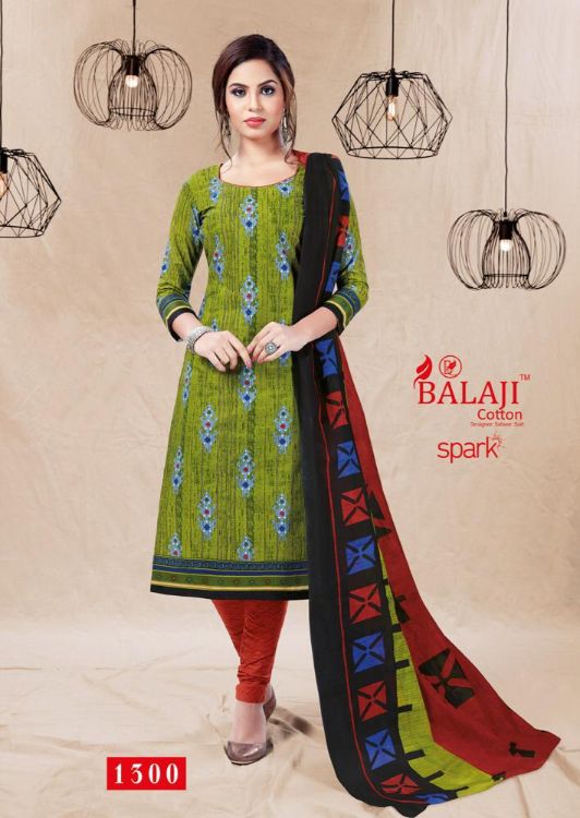 Balaji Present Spark Vol 13 Cotton Printed Dress Material Catalogue