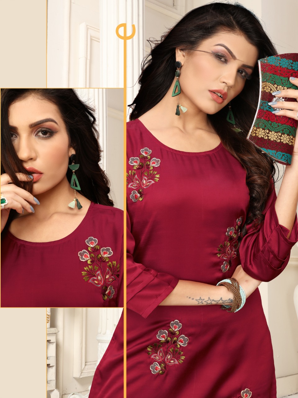 Banwery Present Blush Casual Wear Designer Kurtis Catalogue