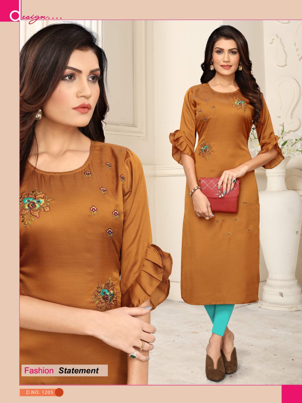 Banwery Present Blush Casual Wear Designer Kurtis Catalogue