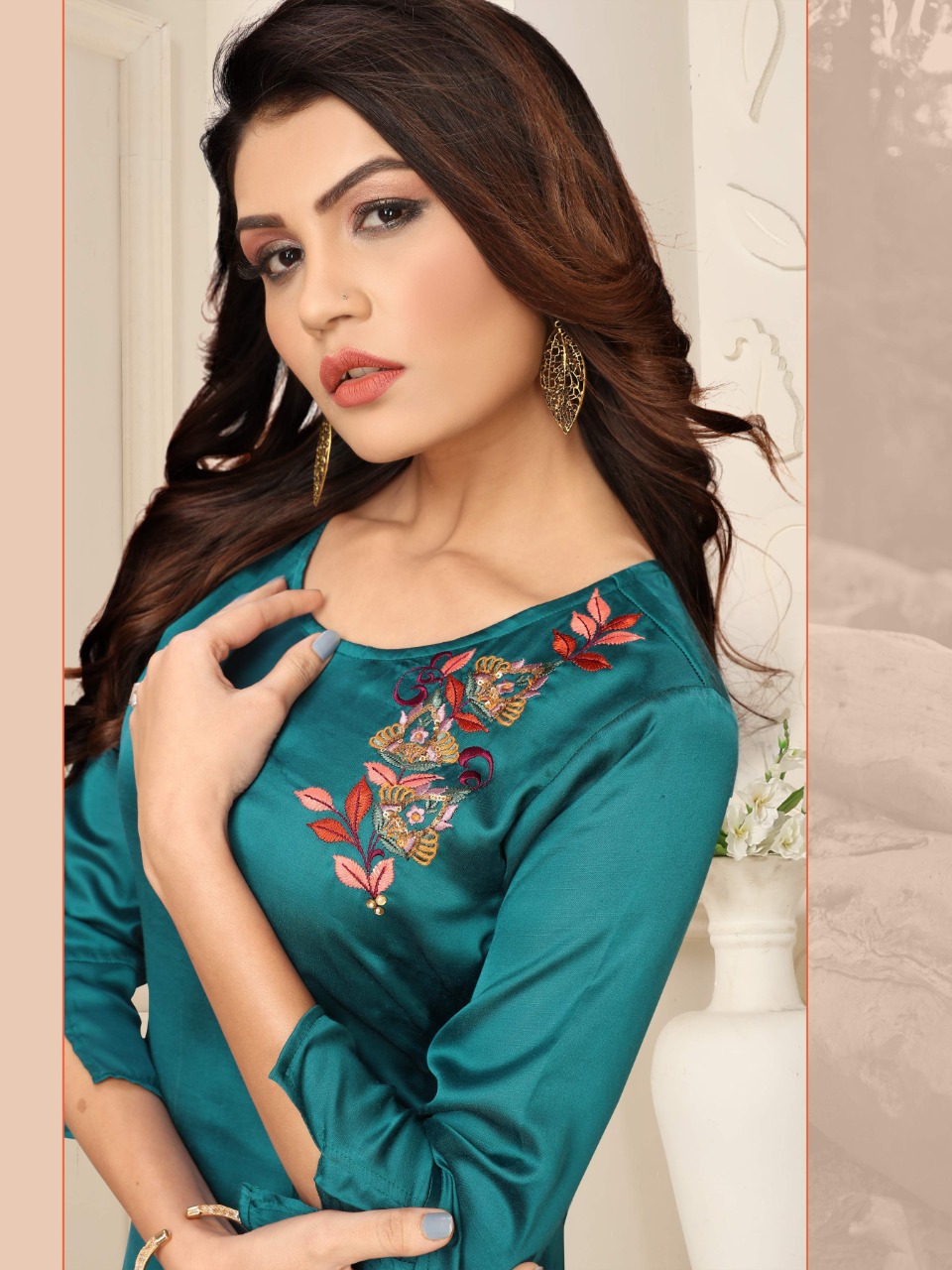 Banwery Present Blush Casual Wear Designer Kurtis Catalogue