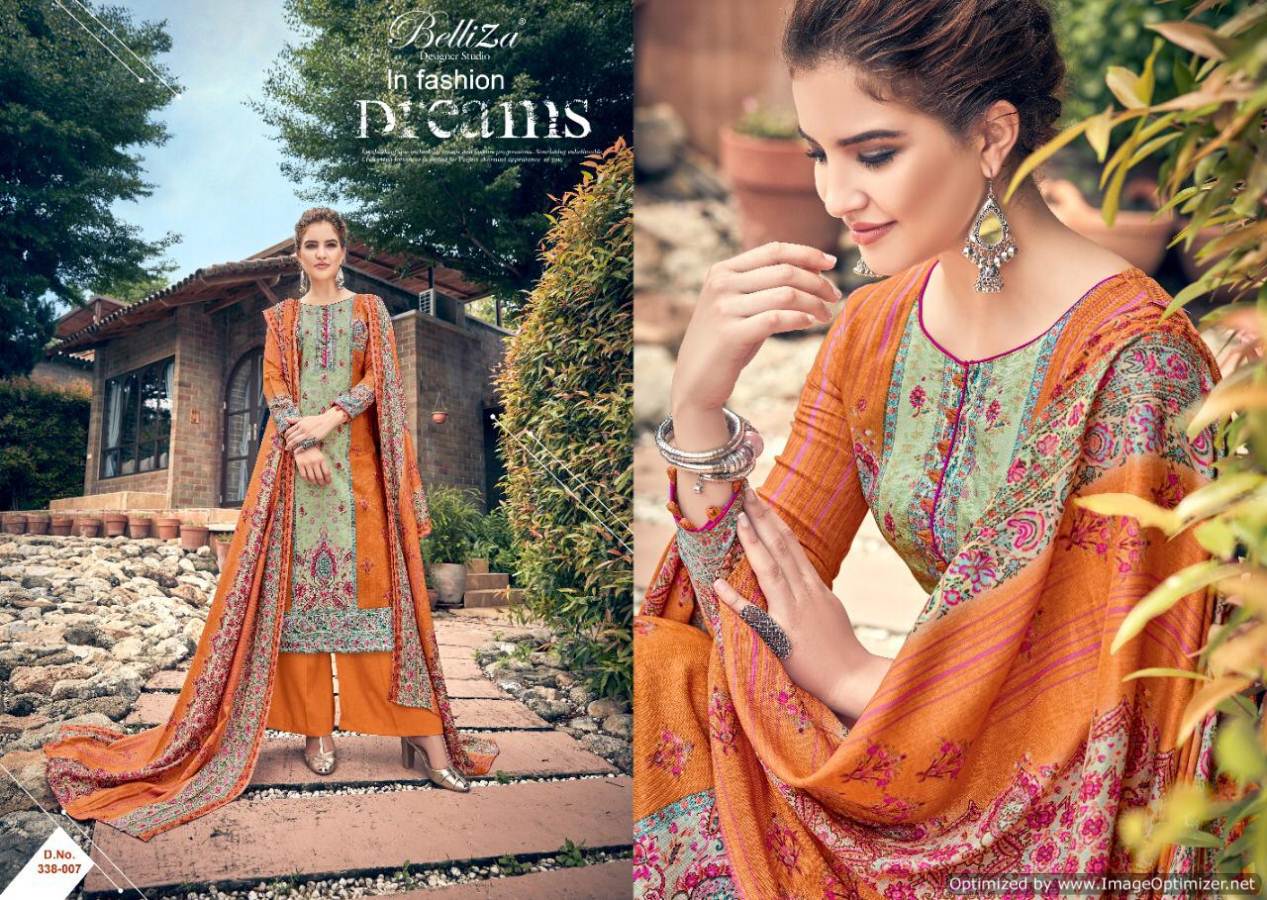 Belliza Present Masakali Pure Pashmina Dress Material Catalogue