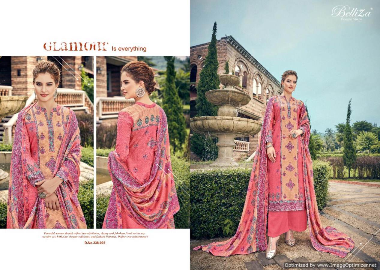 Belliza Present Masakali Pure Pashmina Dress Material Catalogue