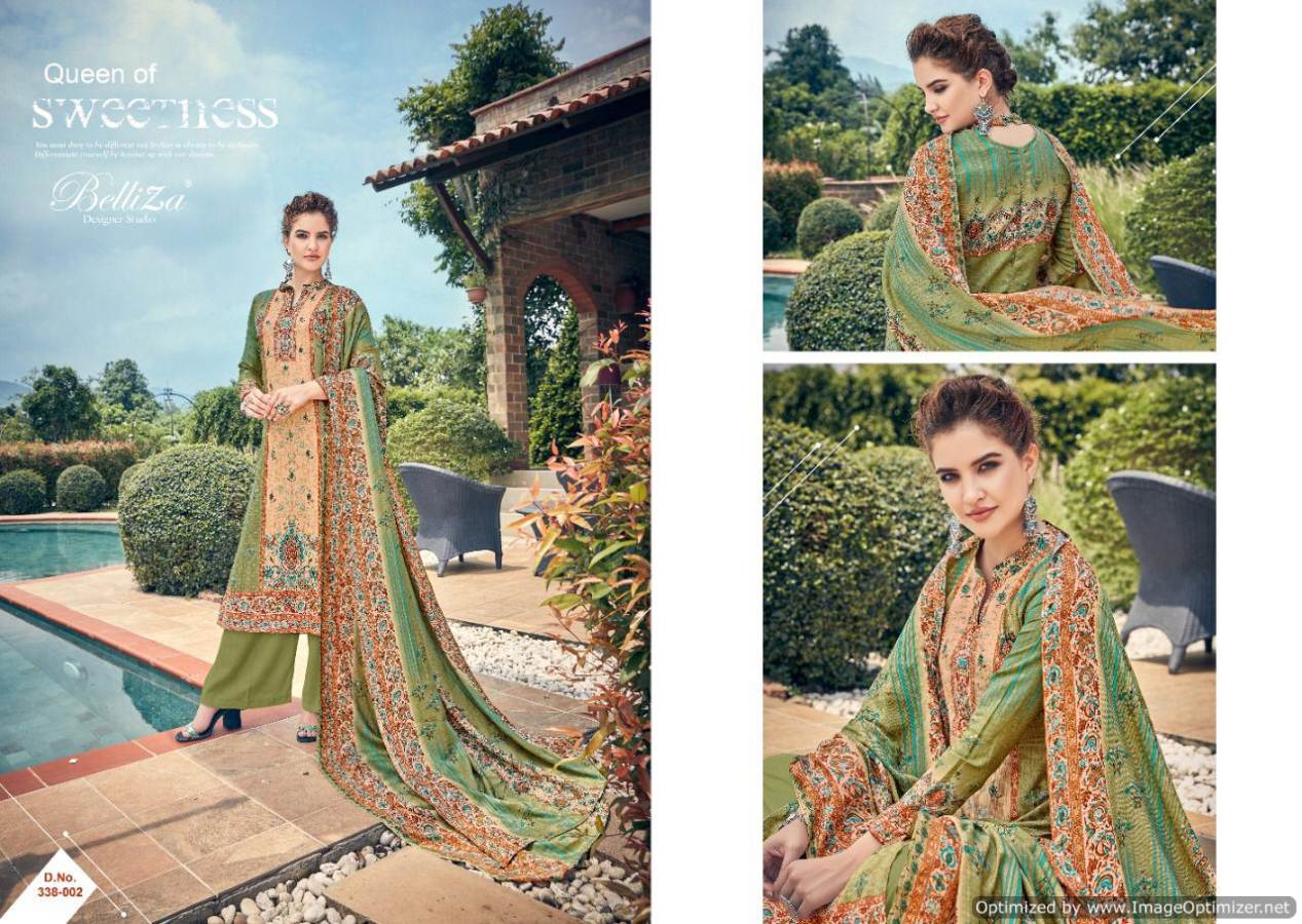 Belliza Present Masakali Pure Pashmina Dress Material Catalogue