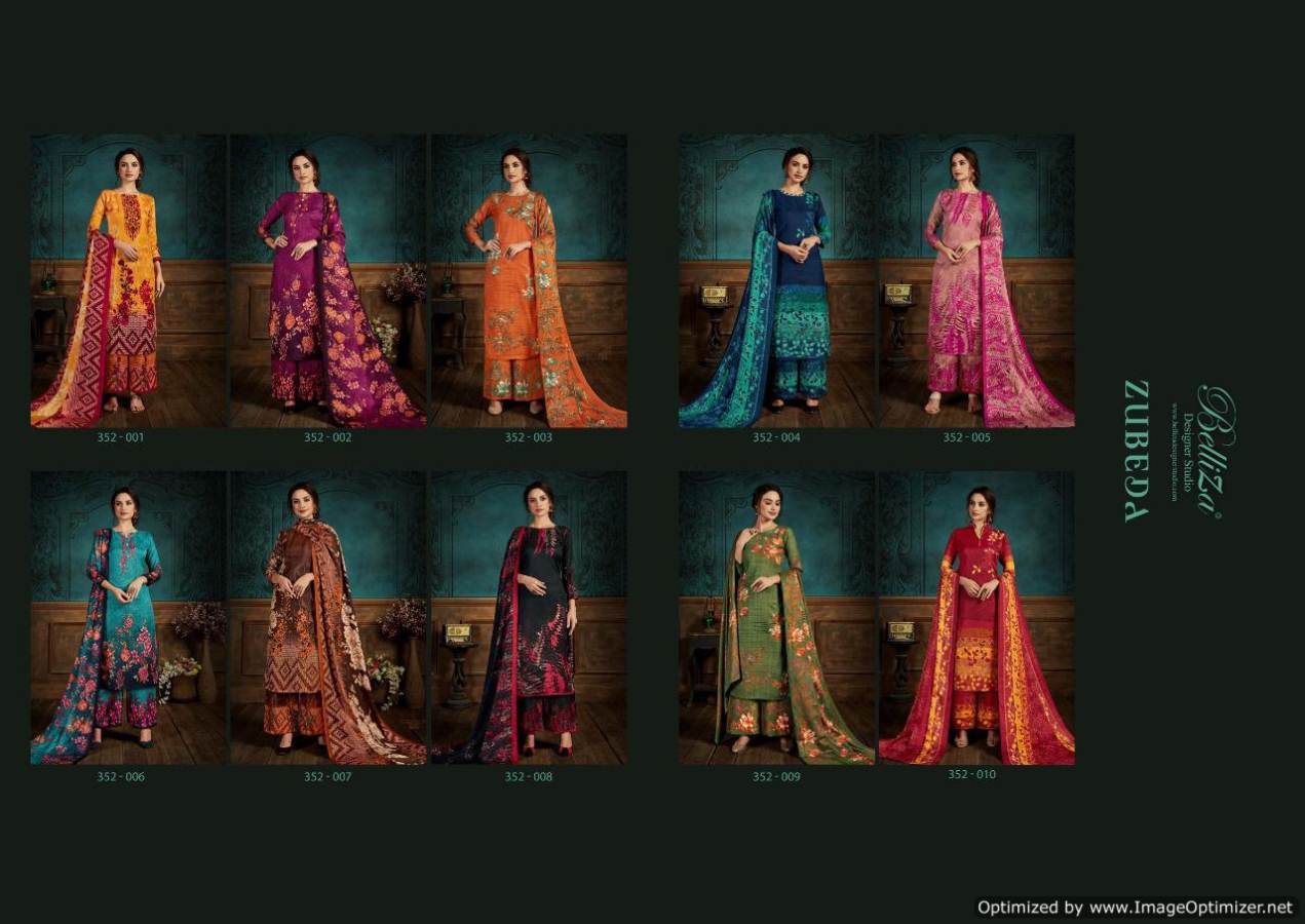Belliza Present Zubeda Vol 2 Stitched Pure Pashmina Digital Printed Dress