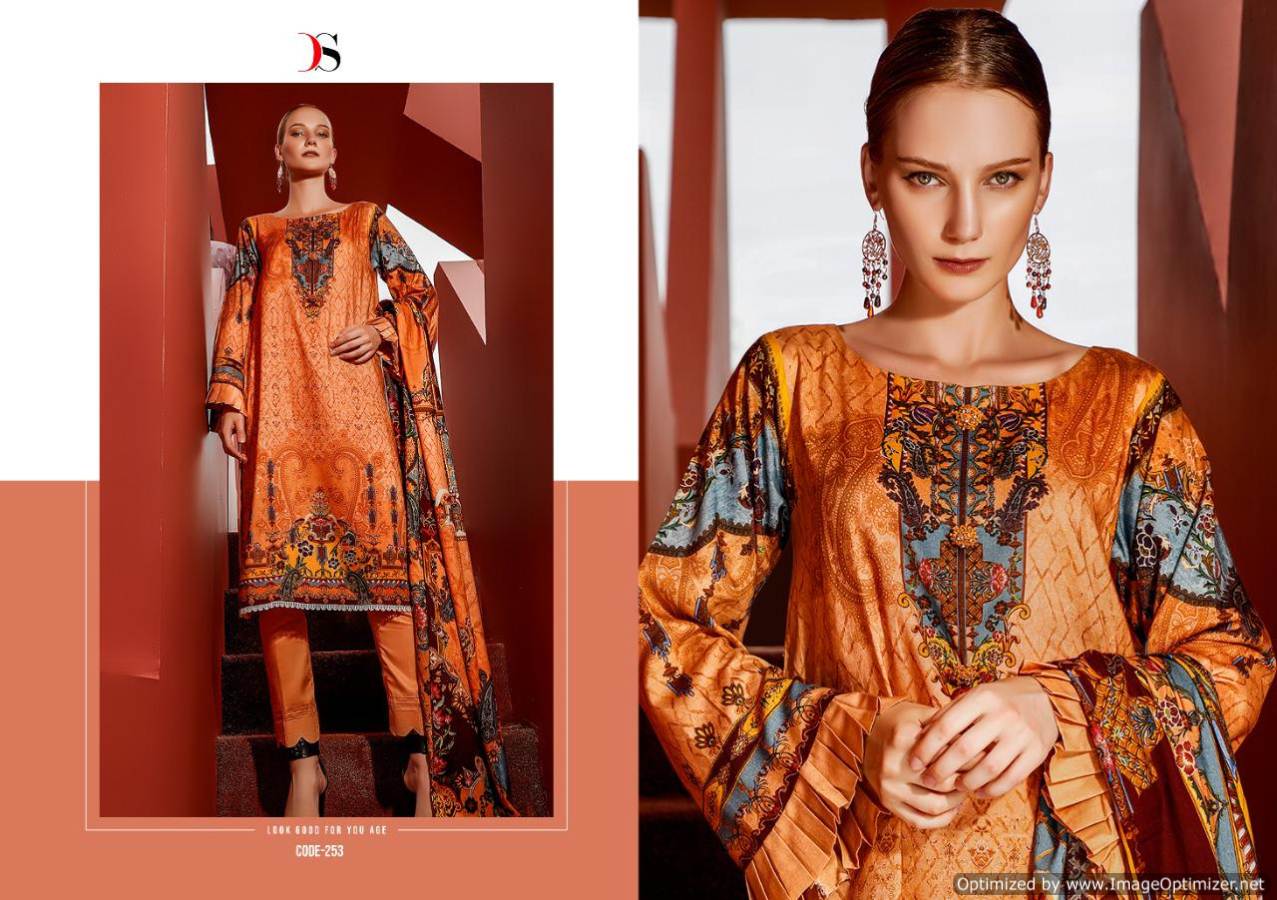Deepsy By Elan Silk Vol 8 Designer Pakistani Suits Collection