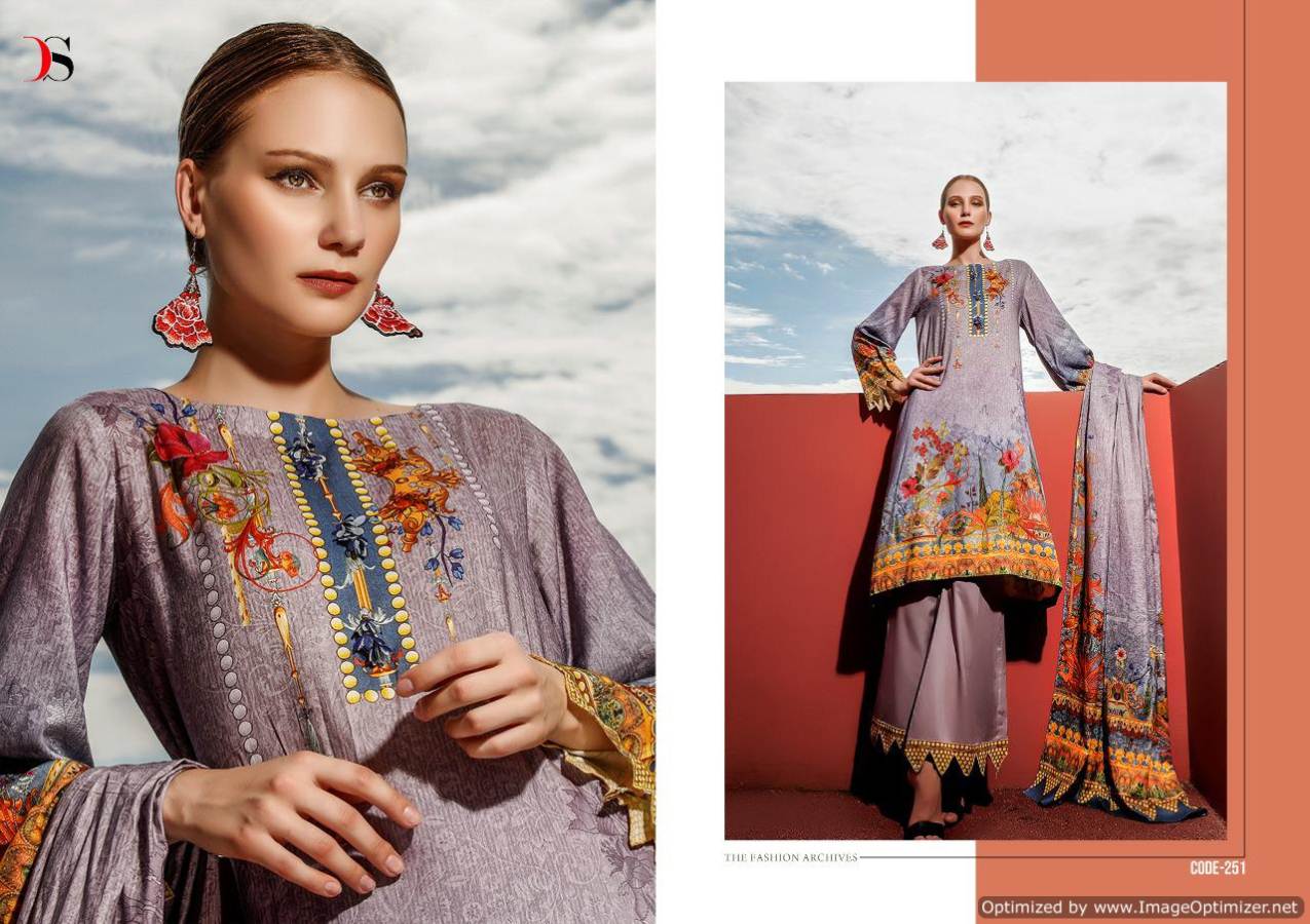Deepsy By Elan Silk Vol 8 Designer Pakistani Suits Collection