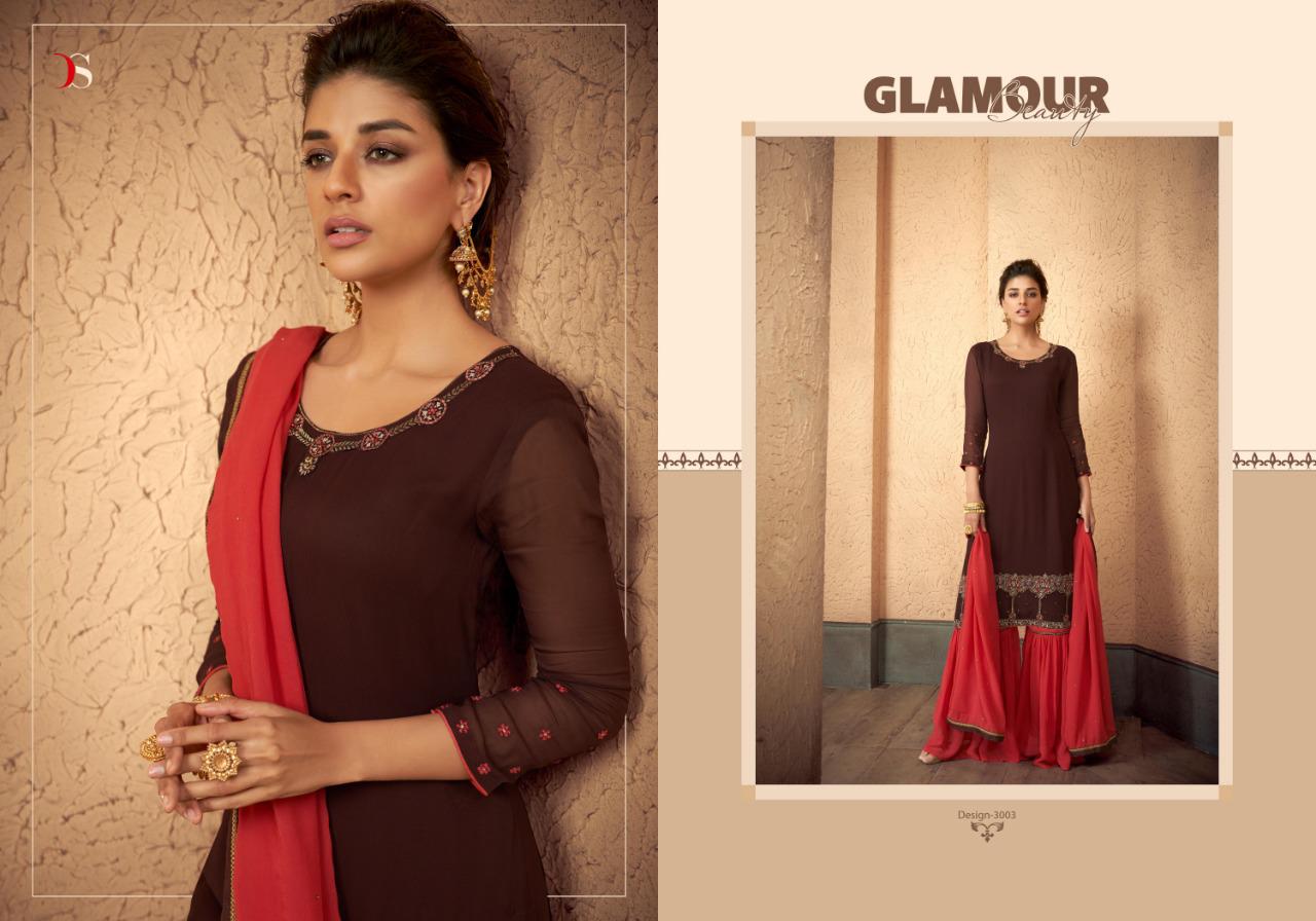Deepsy By Kalina Real Georgette Designer Salwar Suits