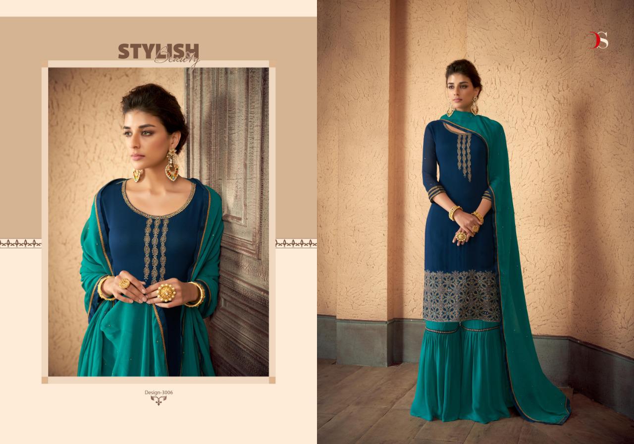 Deepsy By Kalina Real Georgette Designer Salwar Suits