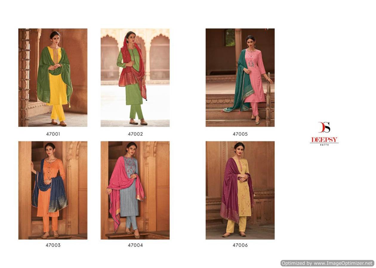 Deepsy By Pari Pure Jam Silk Cotton Designer Dress Material Collection.