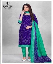 Deeptex Present Classic Chunaris Vol 20 Pure Cotton Printed Dress Material