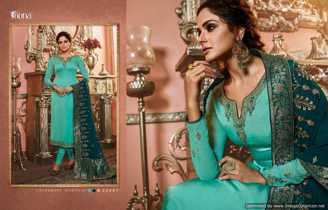 Fiona By Naisha Heavy Festive Wear Salwar Suits Collection.