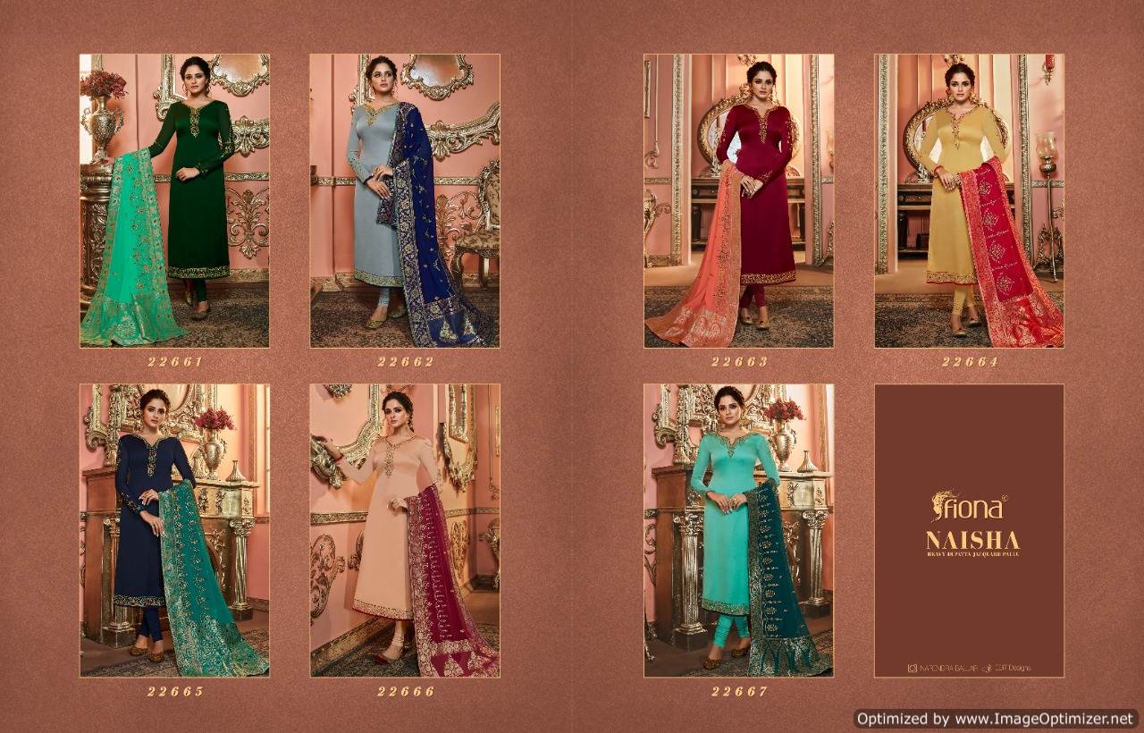Fiona By Naisha Heavy Festive Wear Salwar Suits Collection.