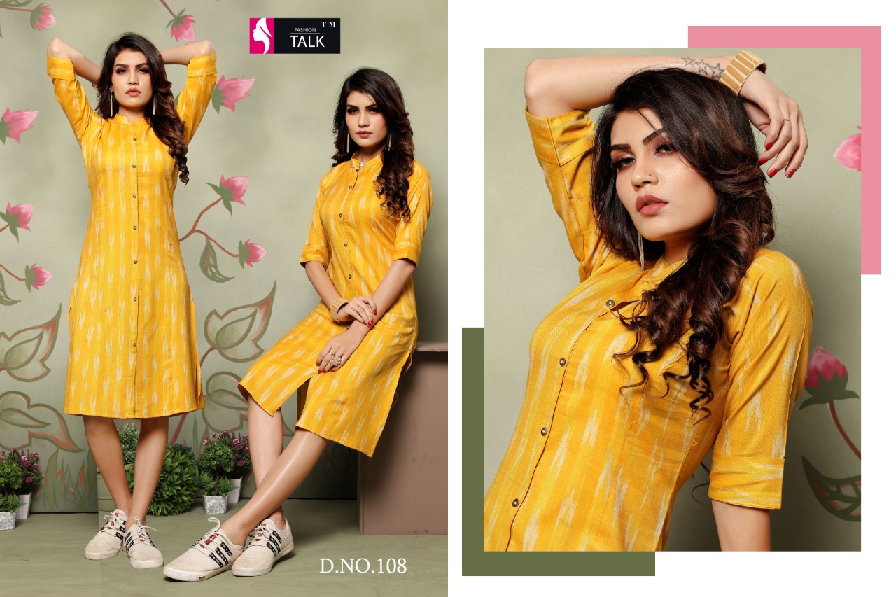 Ft By Rayon Ikki Vol 1 Casual Wear Rayon Kurti Catalogue