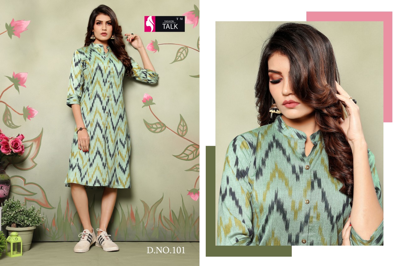 Ft By Rayon Ikki Vol 1 Casual Wear Rayon Kurti Catalogue