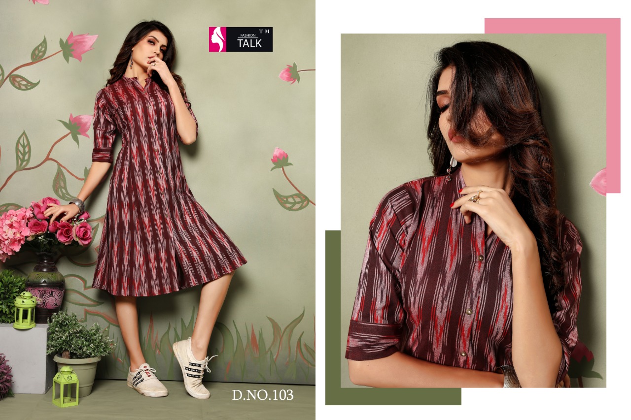 Ft By Rayon Ikki Vol 1 Casual Wear Rayon Kurti Catalogue