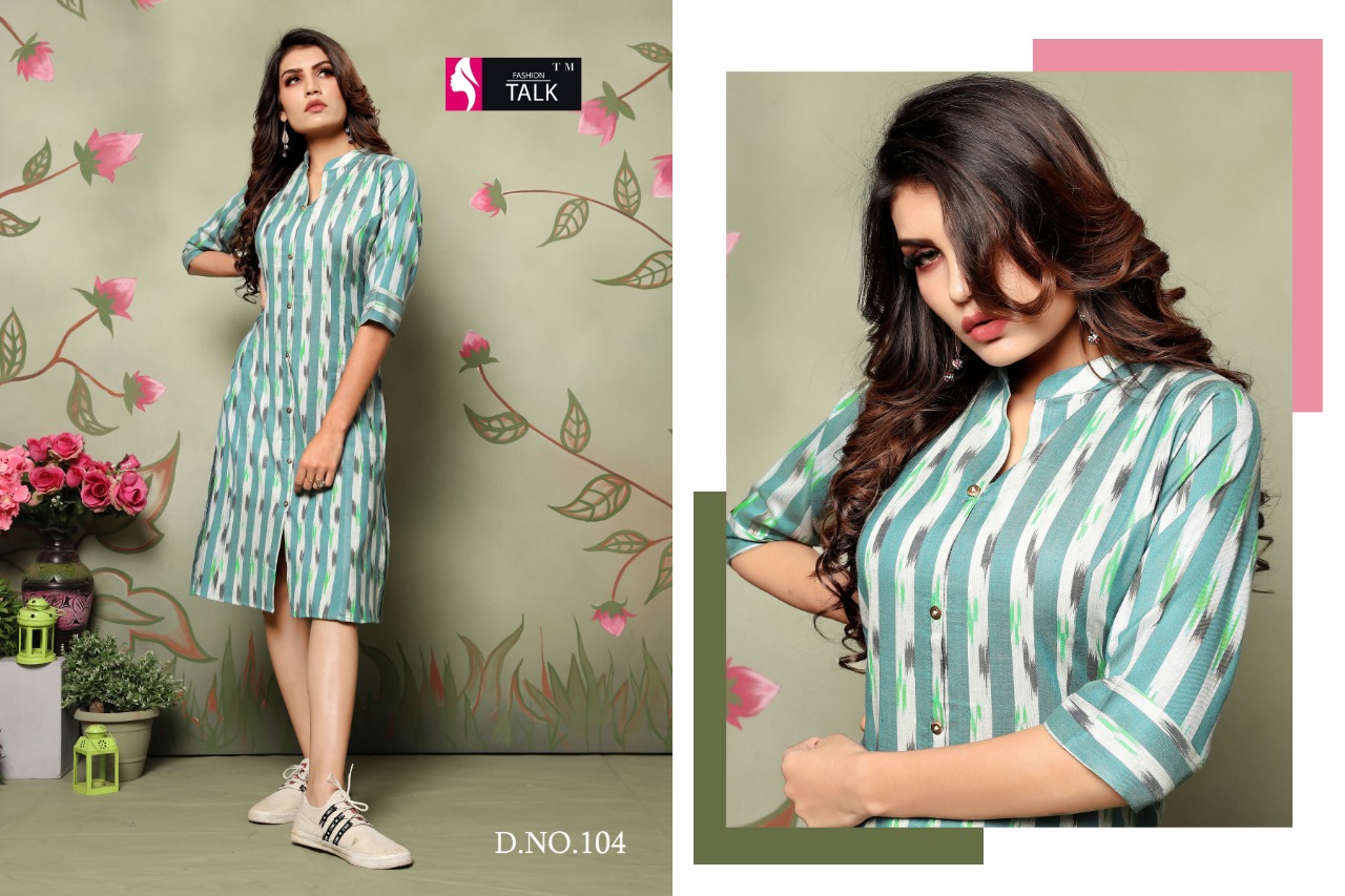 Ft By Rayon Ikki Vol 1 Casual Wear Rayon Kurti Catalogue