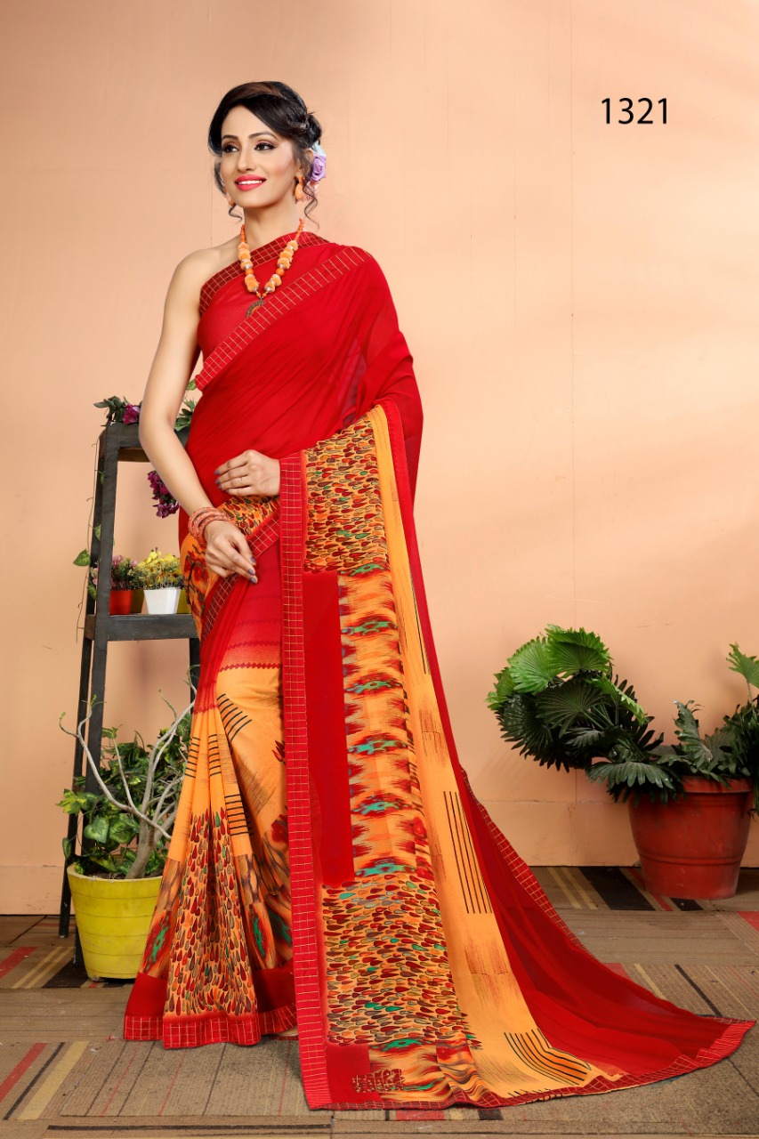 Haytee Present Colors Vol 41 Fancy Running Wear Printed Sarees Catalogue
