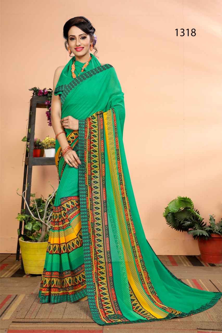 Haytee Present Colors Vol 41 Fancy Running Wear Printed Sarees Catalogue