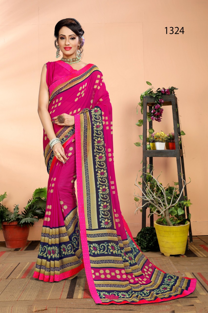 Haytee Present Colors Vol 41 Fancy Running Wear Printed Sarees Catalogue