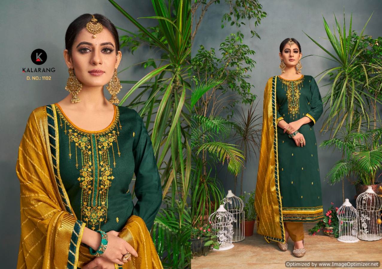 Kalarang By Jasmine Vol 7 Casual Wear Dress Material Collection