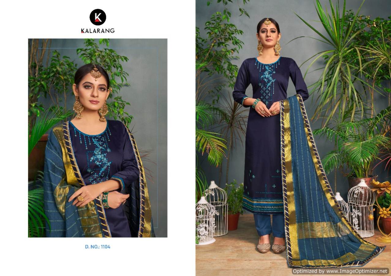 Kalarang By Jasmine Vol 7 Casual Wear Dress Material Collection