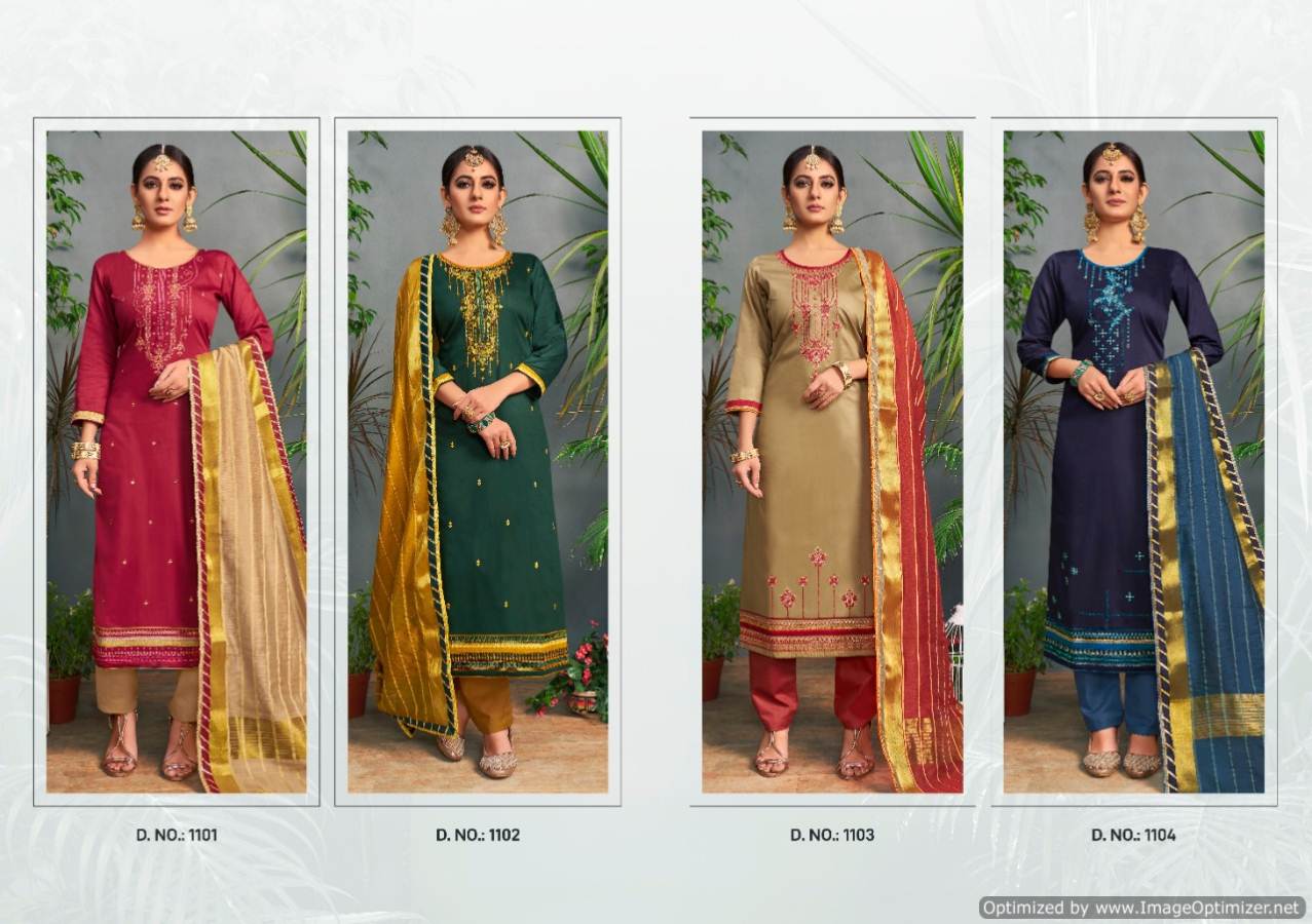 Kalarang By Jasmine Vol 7 Casual Wear Dress Material Collection