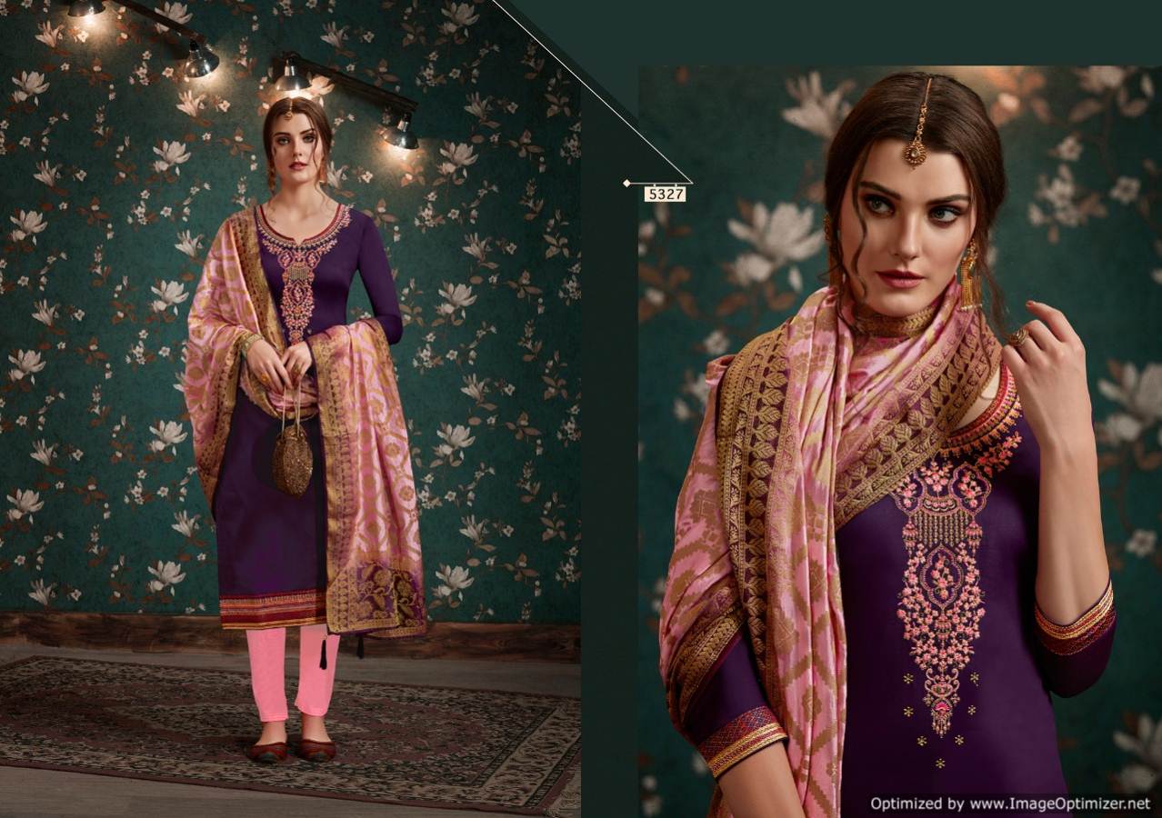 Kessi By Asopalav Vol 12 Jam Silk Embroidered Designer Dress Material