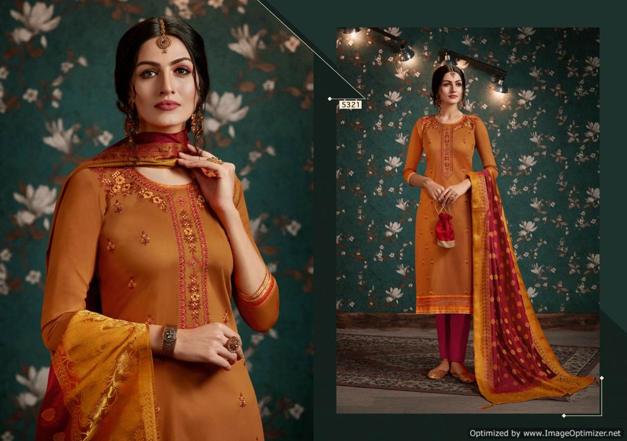 Kessi By Asopalav Vol 12 Jam Silk Embroidered Designer Dress Material