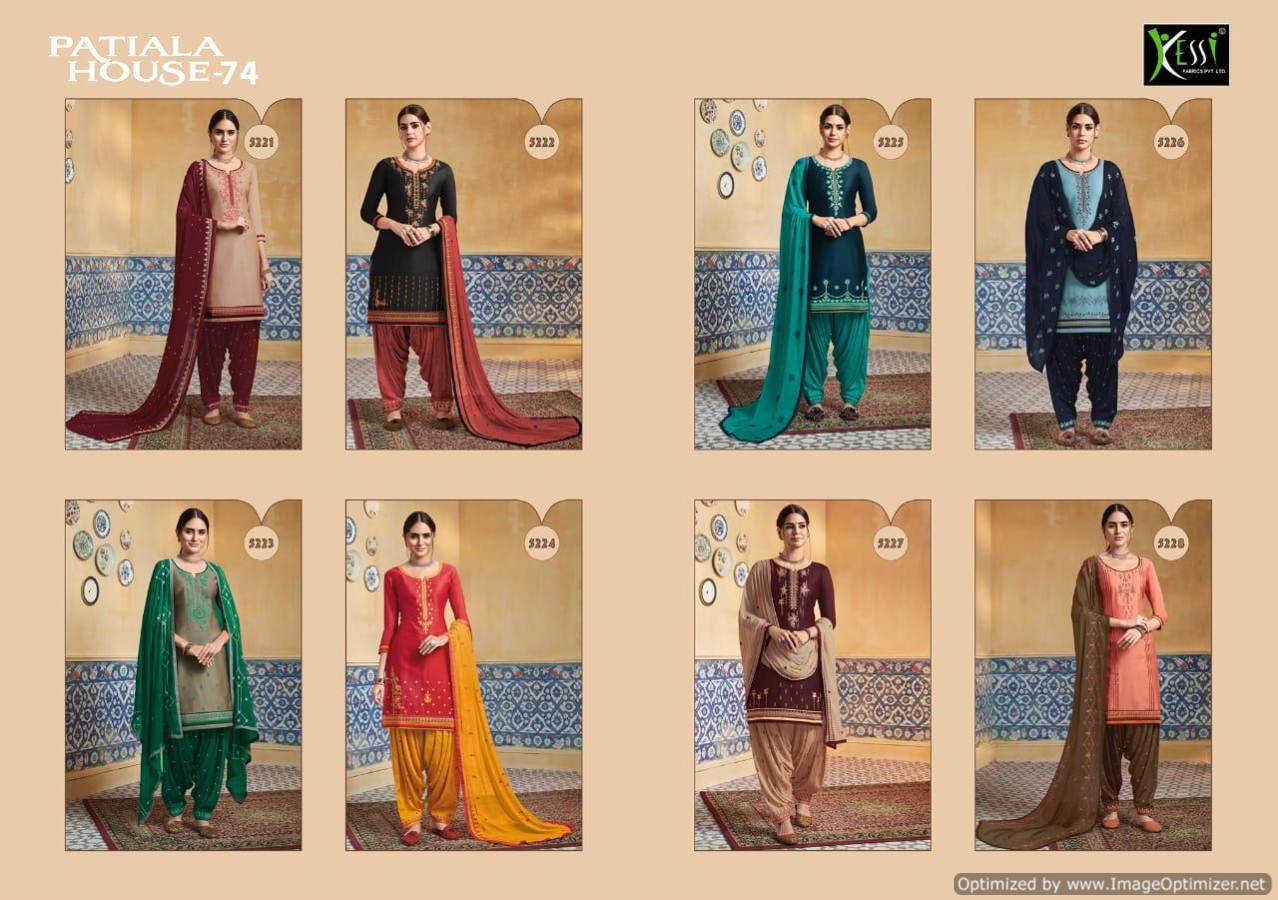 Kessi By Patiala House Vol 74 Designer Dress Material Catalogue