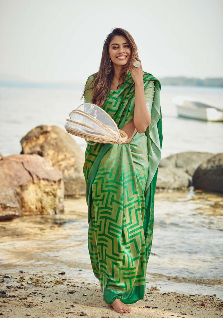 Lt By Zuri Silk Designer Heavy Look Sarees