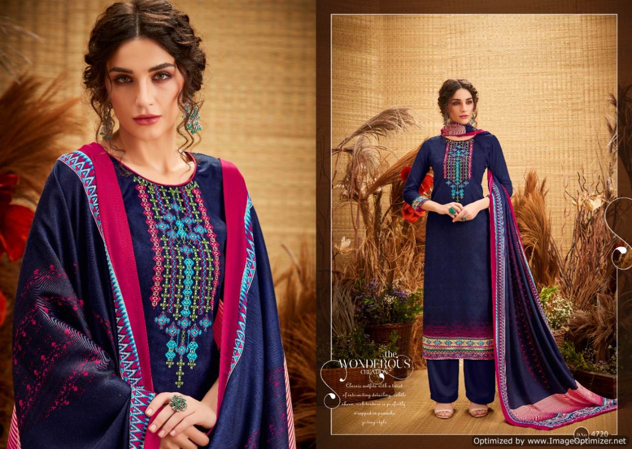 Levisha By Pakiza Vol 2 Pure Pashmina Printed Dress Material