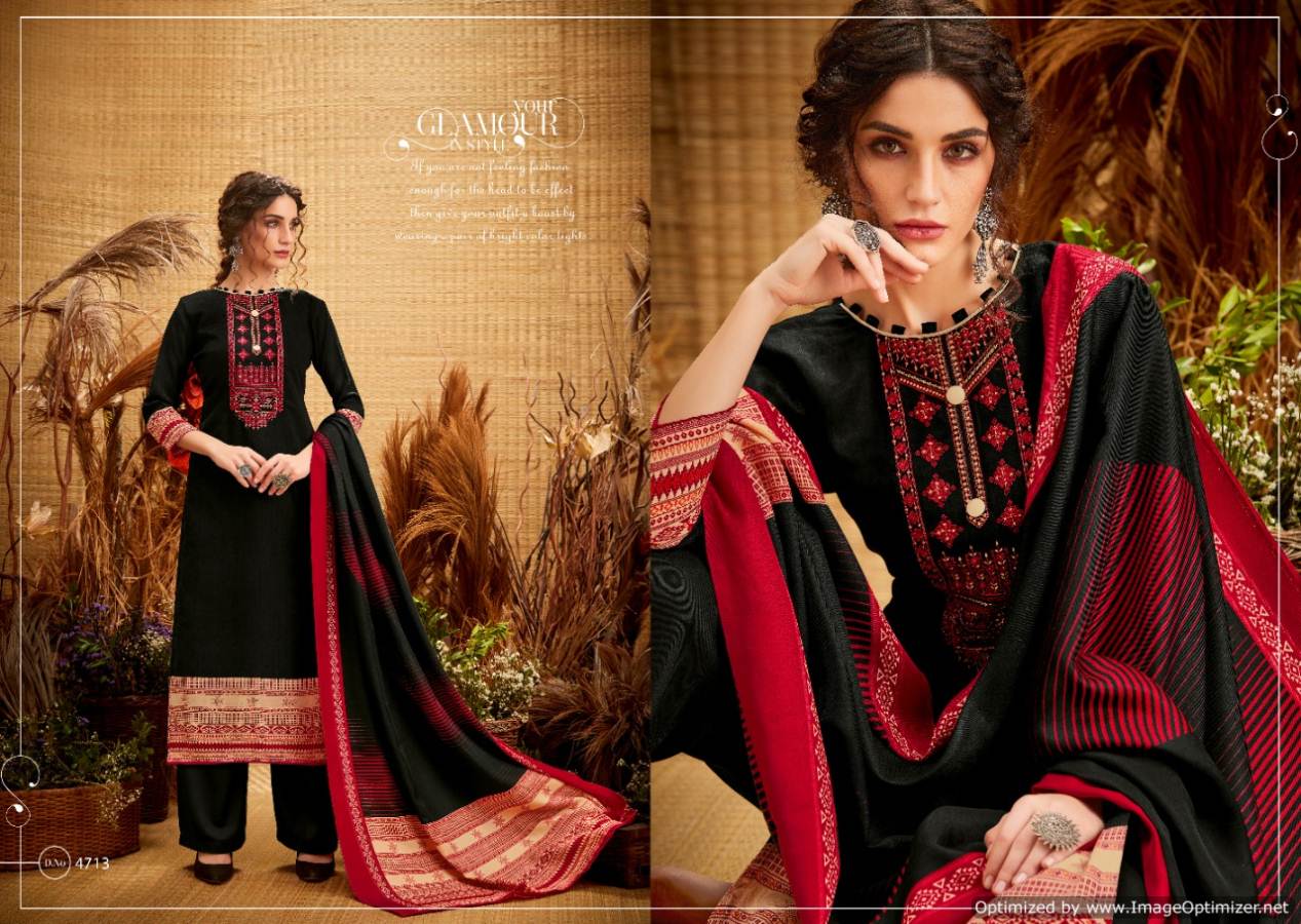 Levisha By Pakiza Vol 2 Pure Pashmina Printed Dress Material