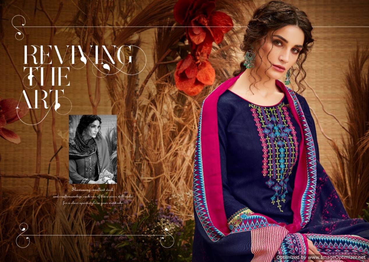 Levisha By Pakiza Vol 2 Pure Pashmina Printed Dress Material