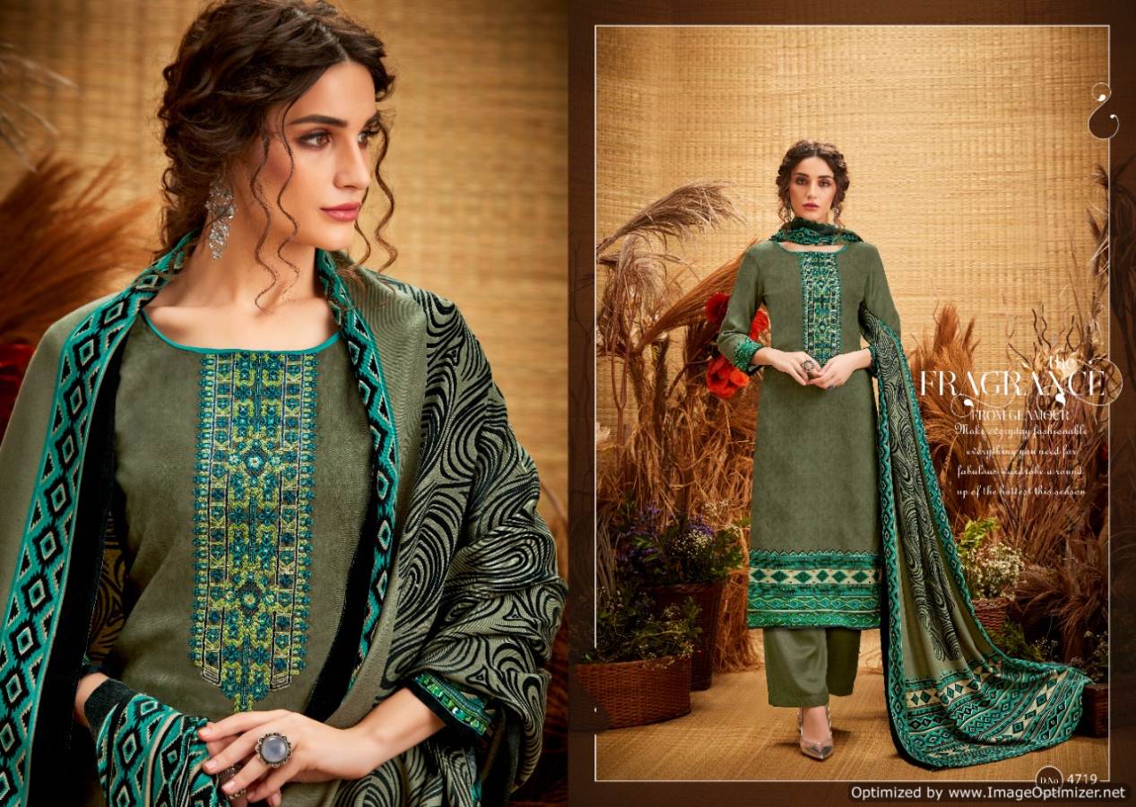 Levisha By Pakiza Vol 2 Pure Pashmina Printed Dress Material