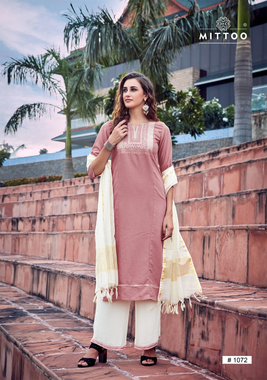 Mittoo Present Odhni Vol 5 Designer Kurtis With Dupatta Catalogue.