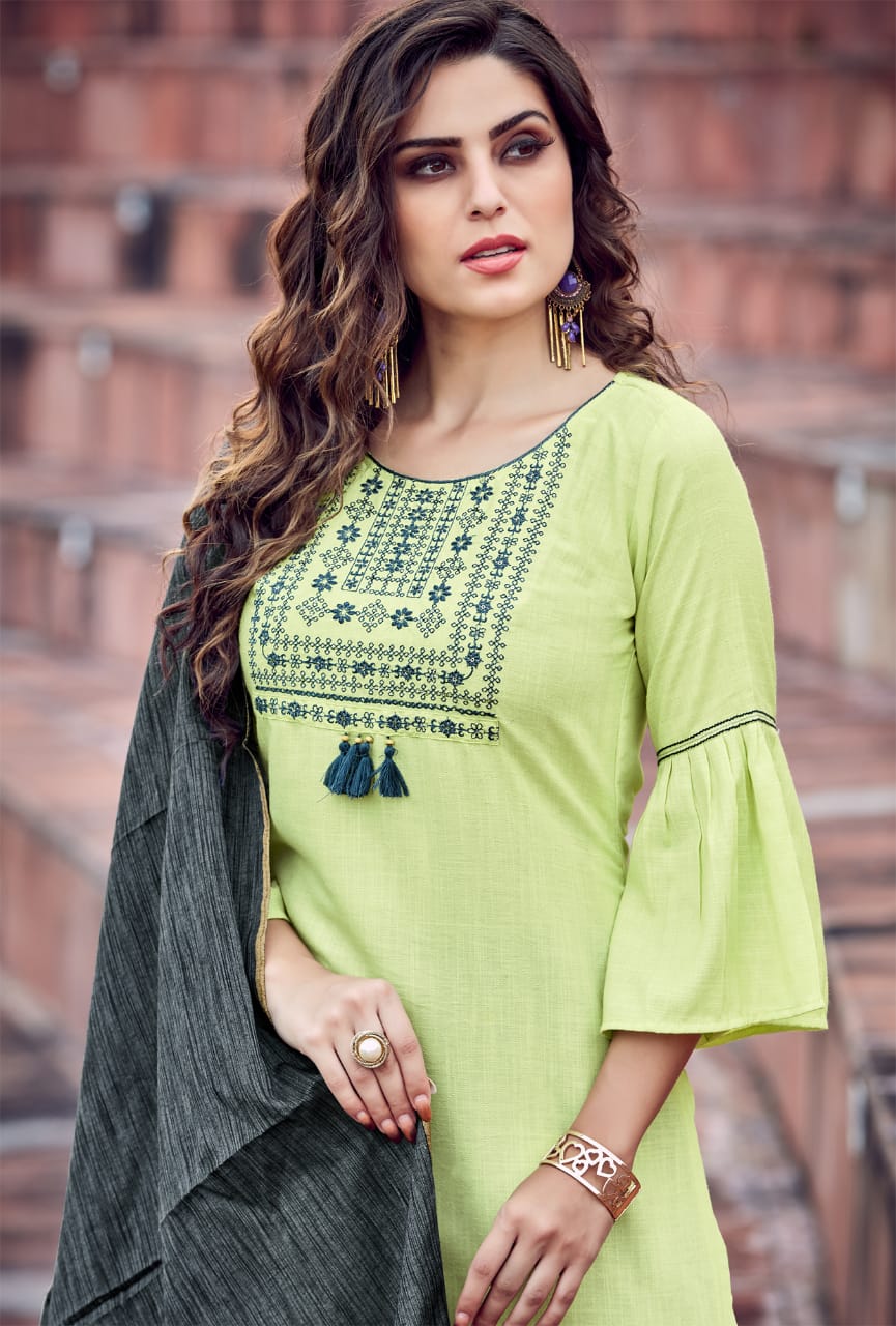Mittoo Present Odhni Vol 5 Designer Kurtis With Dupatta Catalogue.