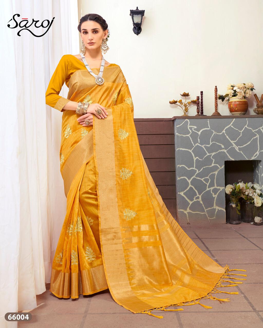 Saroj Present Amaira Party Wear Sarees Catalogue