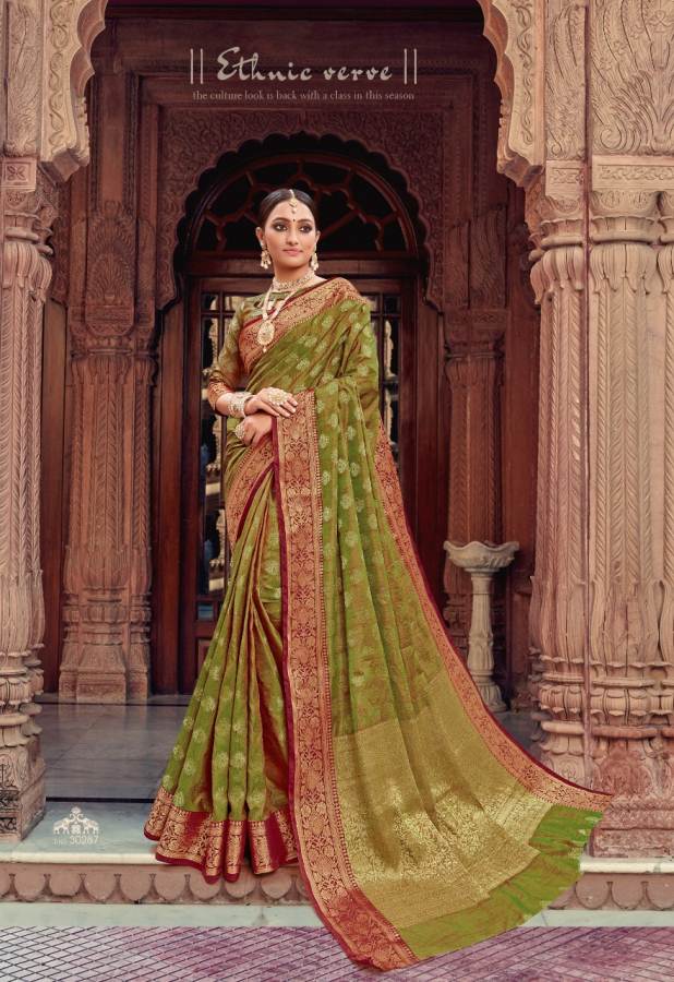 Shangrila By Alankaar Silk Weaving Zari Silk Festive Wear Saree