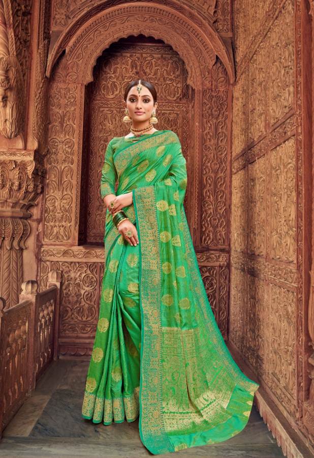 Shangrila By Alankaar Silk Weaving Zari Silk Festive Wear Saree