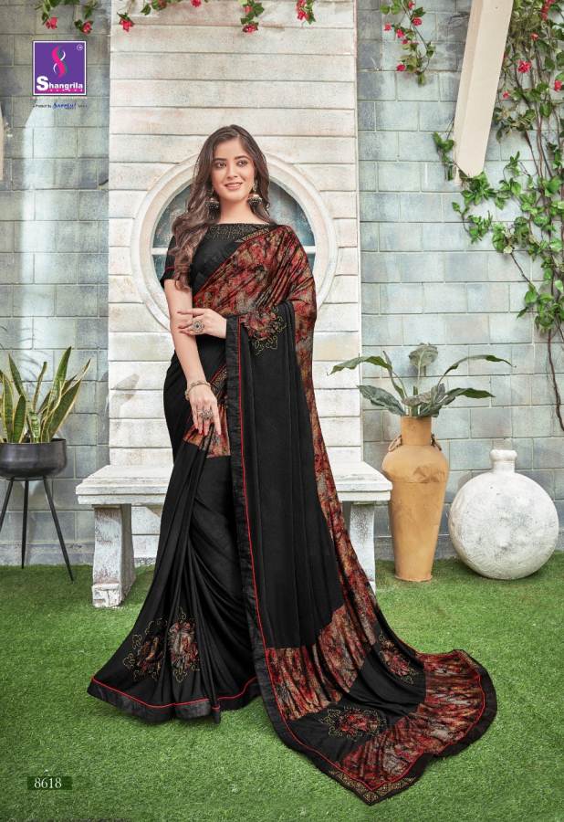 Shangrila By Alisha Designer Bollywood Style Sarees Catalogue.