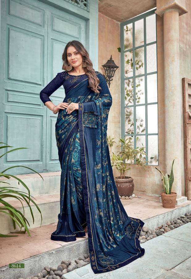 Shangrila By Alisha Designer Bollywood Style Sarees Catalogue.