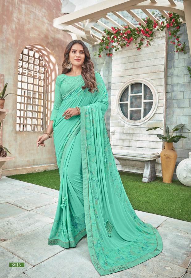 Shangrila By Alisha Designer Bollywood Style Sarees Catalogue.