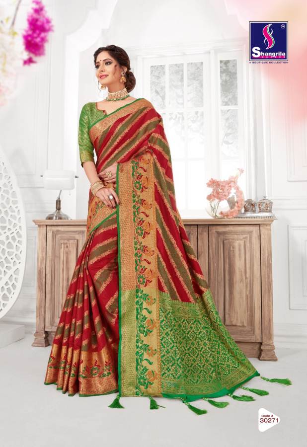 Shangrila By Jeevika Silk Vol 3 Festive Wear Silk Saree Collection