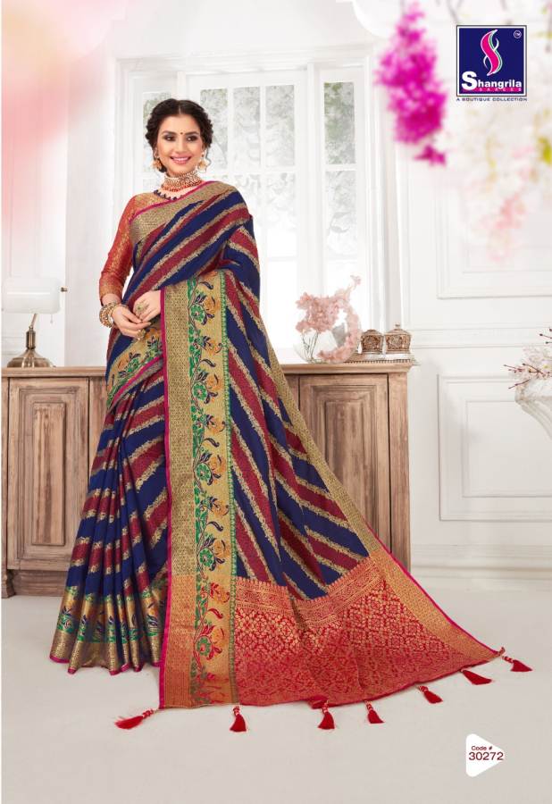 Shangrila By Jeevika Silk Vol 3 Festive Wear Silk Saree Collection