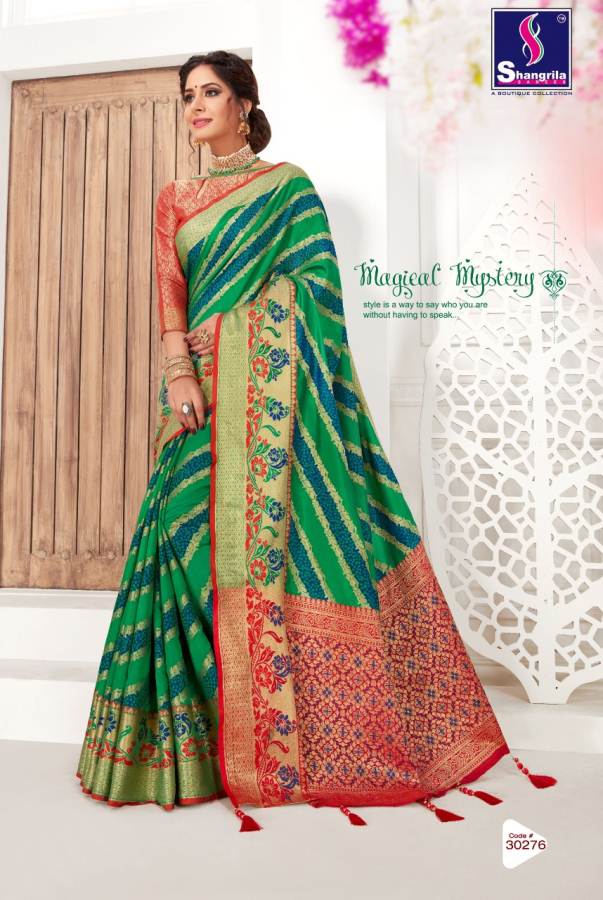 Shangrila By Jeevika Silk Vol 3 Festive Wear Silk Saree Collection