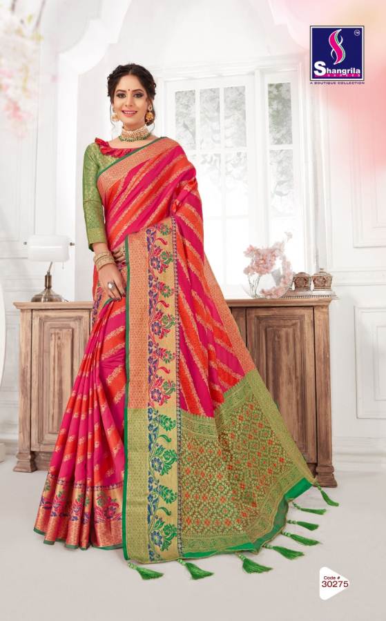 Shangrila By Jeevika Silk Vol 3 Festive Wear Silk Saree Collection
