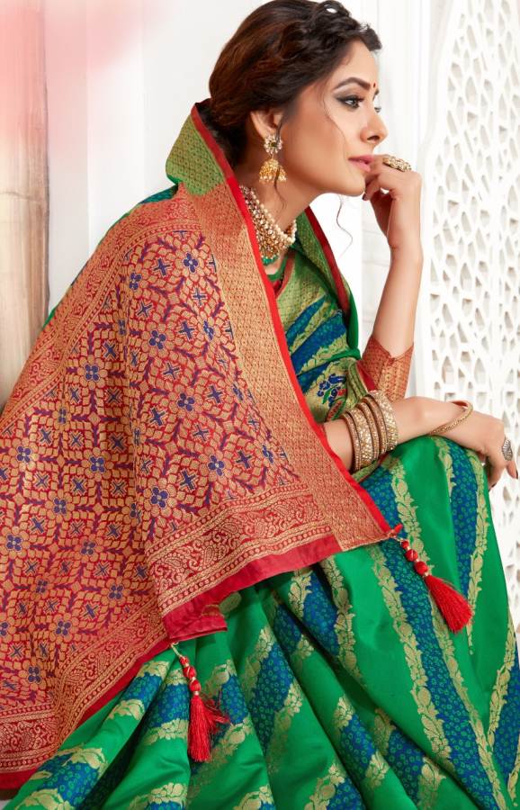 Shangrila By Jeevika Silk Vol 3 Festive Wear Silk Saree Collection
