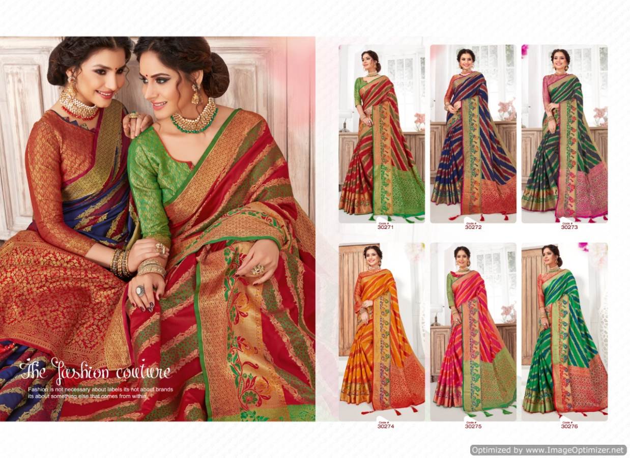 Shangrila By Jeevika Silk Vol 3 Festive Wear Silk Saree Collection