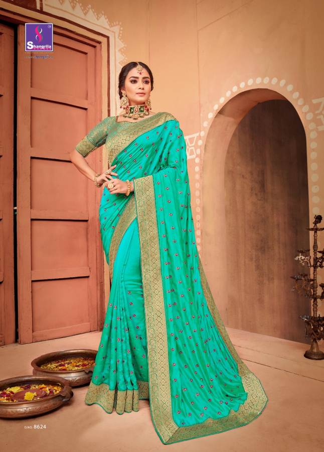 Shangrila By Kalyani Soft Silk Heavy Border Worked Sarees Catalogue